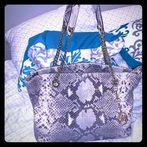Authentic snakeskin Michael Kors bag